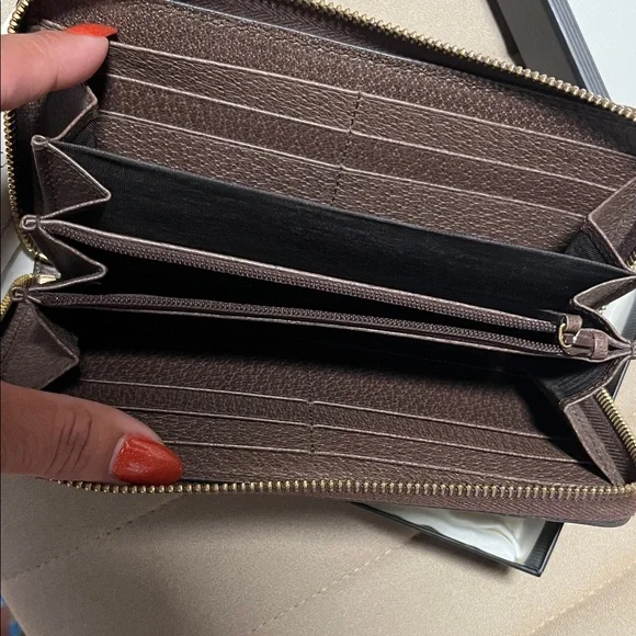 Gucci Ophidia GG Supreme Zip Around Wallet - Picture 12 of 17